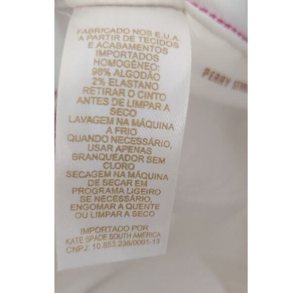 Kate Spade Play Hooky White Skinny Jeans Size 26 - Picture 4 of 6